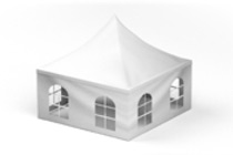 square party tent