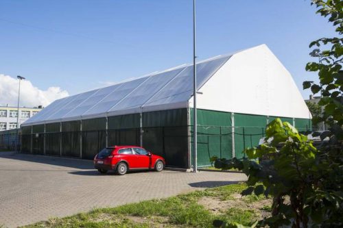 tennis court tent