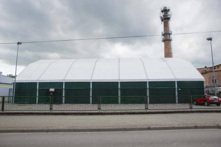 tennis court tent